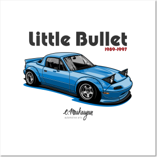 Little Bullet MX5 Posters and Art